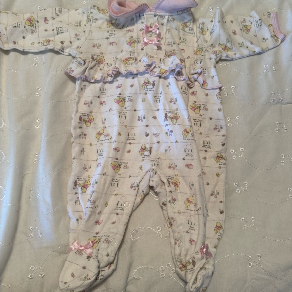 Charming Kids One Piece with Pink Accents